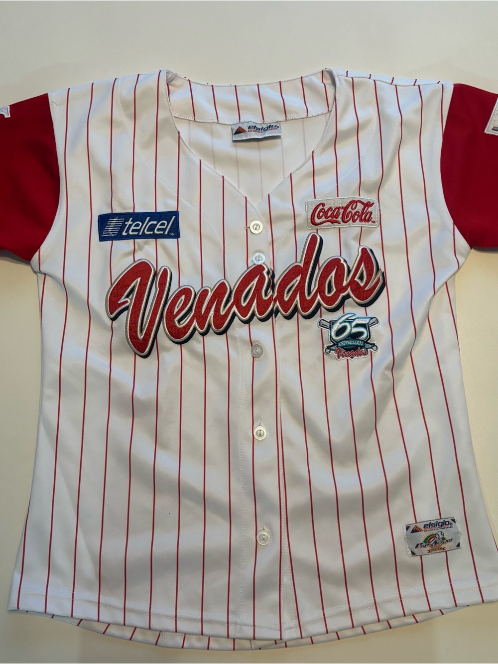 LMP Venados De Mazatlan jersey tag xl 65th anniversary 2010 retro baseball style